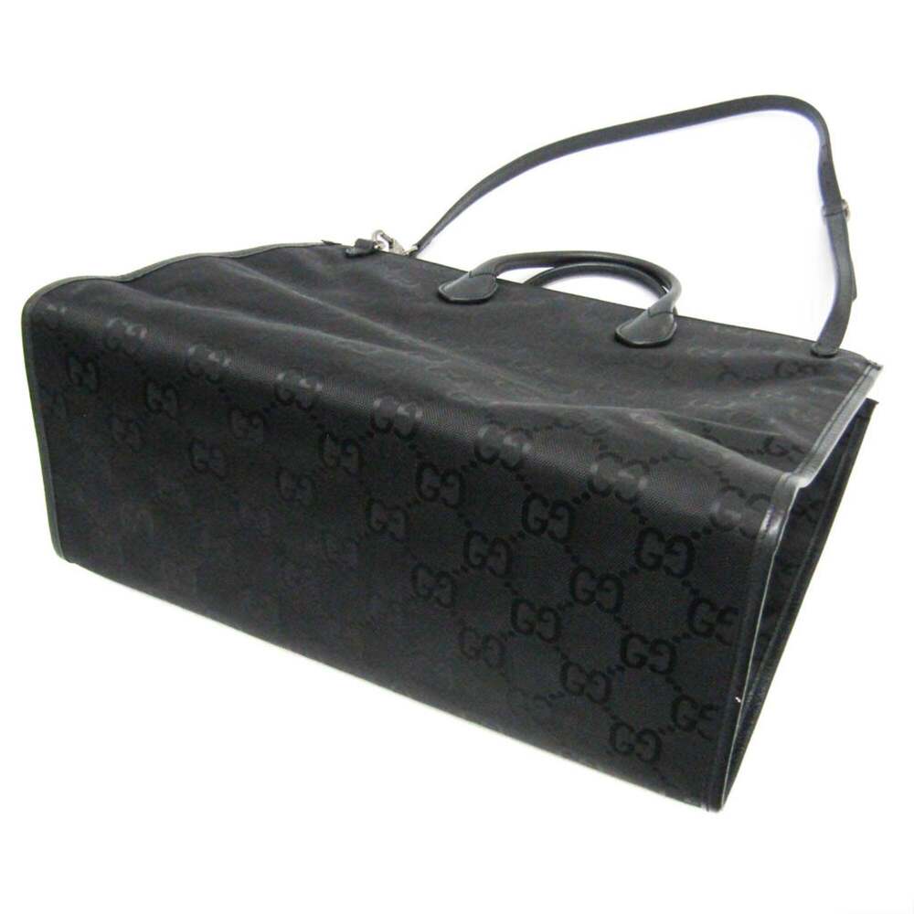 GUCCI Black Leather Shoulder Bag - Picture 2 of 13